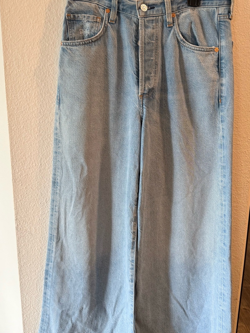 Citizens Of Humanity Beverly Light Blue Wide Leg Jeans